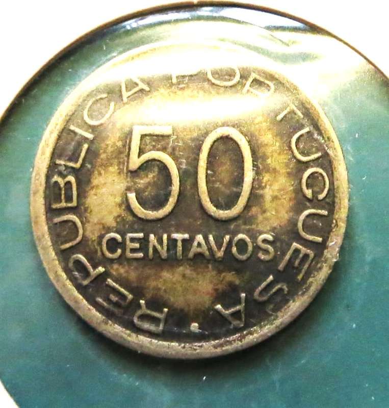 1936 Mozambique 50 Cents