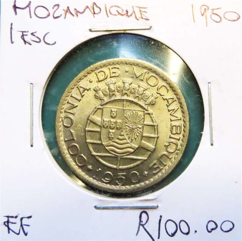 1950 Mozambique 1 Escudo