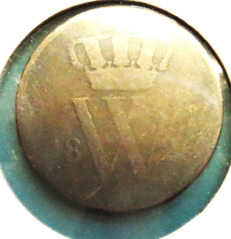 1826 Netherlands 1 Cent - 1826???? looks like it