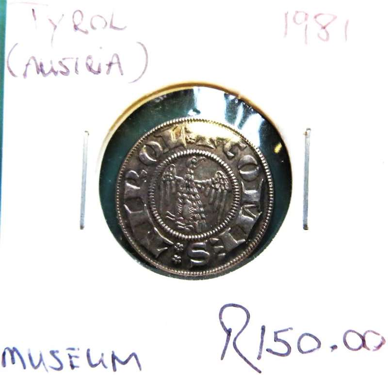 1981 Tyrol - Austria Museum Medallion/Coin