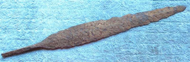 Old Rusty Metal Spear Tip - Unknown - Bought in Kwa Zulu Natal , SA