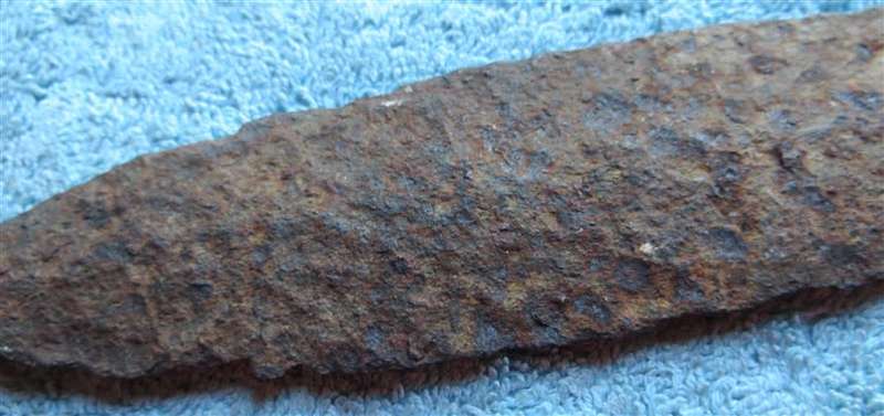 Old Rusty Metal Spear Tip - Unknown - Bought in Kwa Zulu Natal , SA