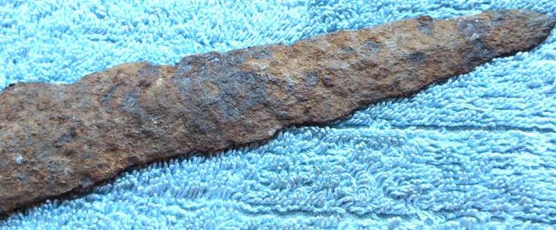 Old Rusty Metal Spear Tip - Unknown - Bought in Kwa Zulu Natal , SA