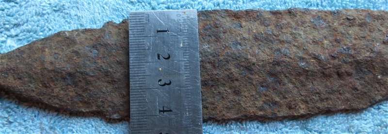 Old Rusty Metal Spear Tip - Unknown - Bought in Kwa Zulu Natal , SA