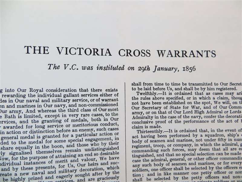 The Victoria Cross - 1856 to 1920 - hardcover Sir O`Moore Creagh VC.GCB. and E M Humphris