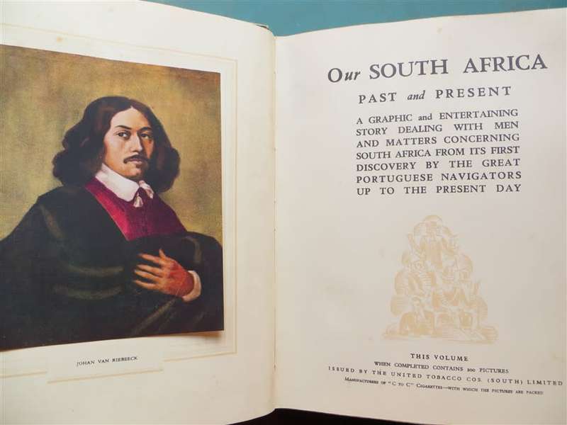 Our South Sfrica Cigarette Card Album - Complete