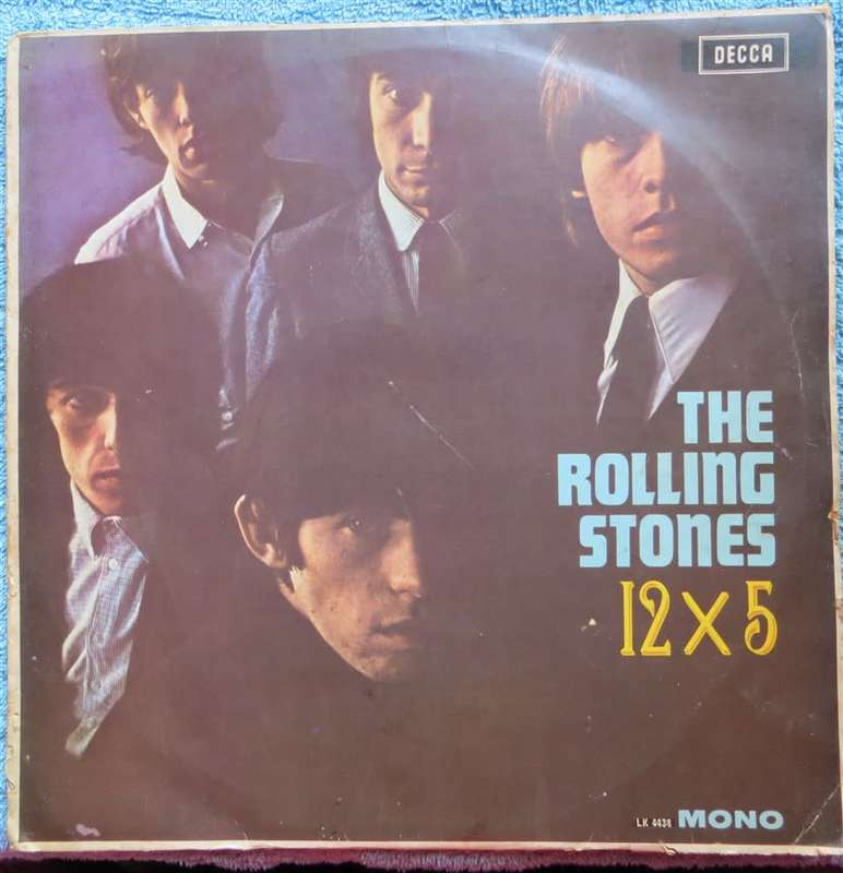 The Rolling Stones - 12 X 5 Vintage Vinyl G Cover /VG