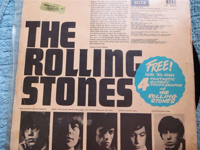 The Rolling Stones - 1964 Vintage Vinyl G Cover / VG