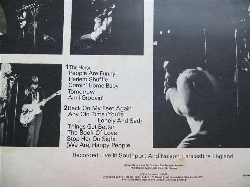 Rocking the Foundations - The Foundations Vintage Vinyl LP Cover G+/VG