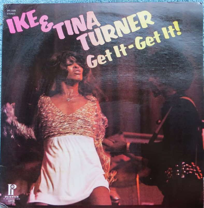 Ike & Tina Turner - get It! get it! Vintage Vinyl LP Cover VG/VG