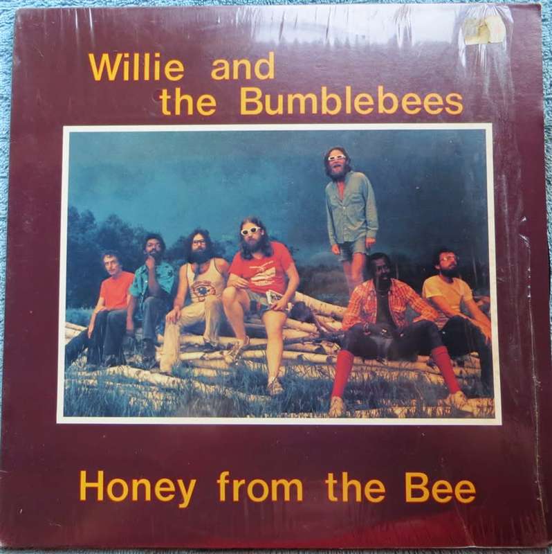 Willie & the Bumblebees Vintage Vinyl LP Cover VG/VG plus