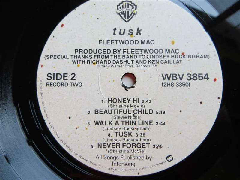 Fleetwood Mac - Tusk - 2 x Vintage Vinyl LP Cover VG/VG