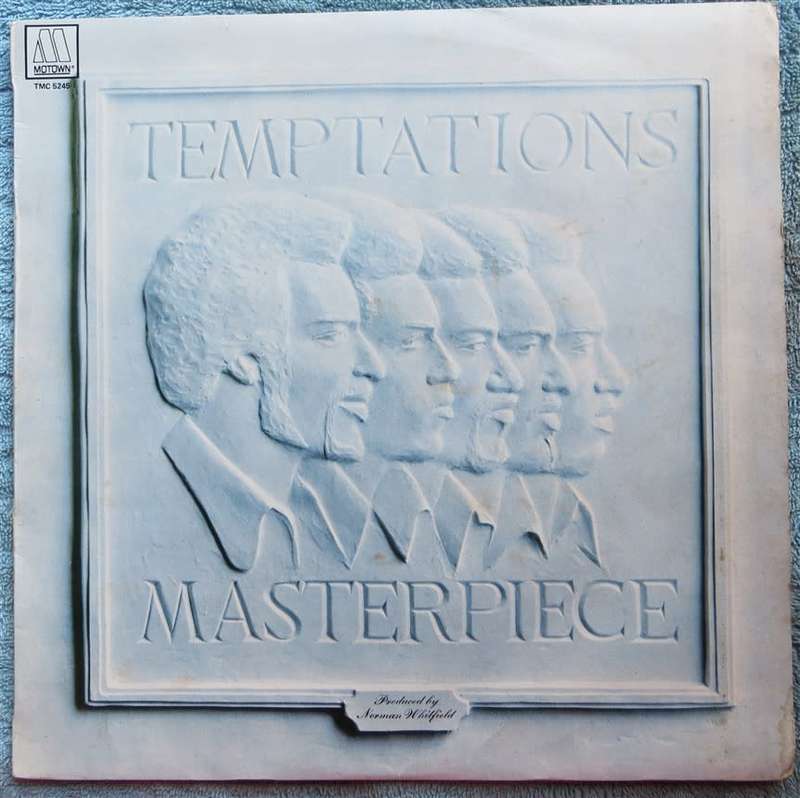 The Temptations - Vintage Vinyl LP Cover G/VG