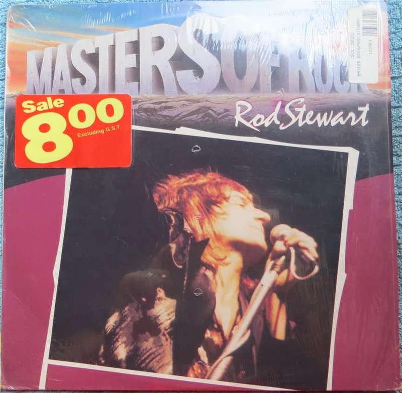 Masters of Rock - Rod Stewart - Vintage Vinyl LP Cover VG/VG plus