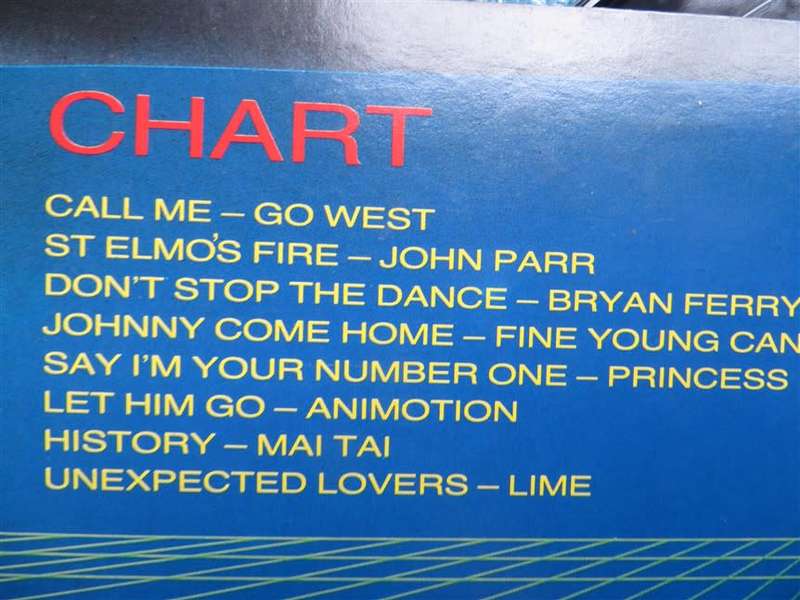 Chart Attack - Various Artists Vintage Vinyl LP Cover VG/VG plus