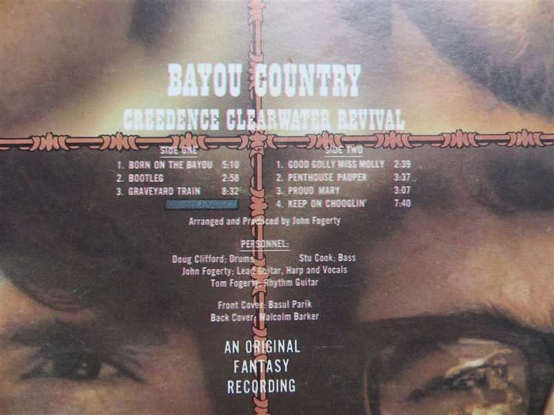 CCR - Bayou Country Vinyl LP Cover VG/VG