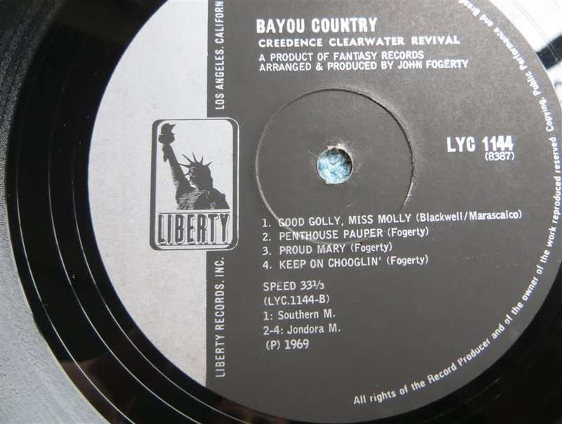 CCR - Bayou Country Vinyl LP Cover VG/VG