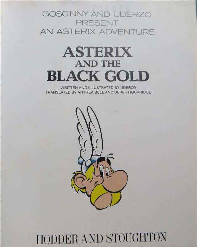 Asterix and the Black Gold - Goscinny & Uderzo
