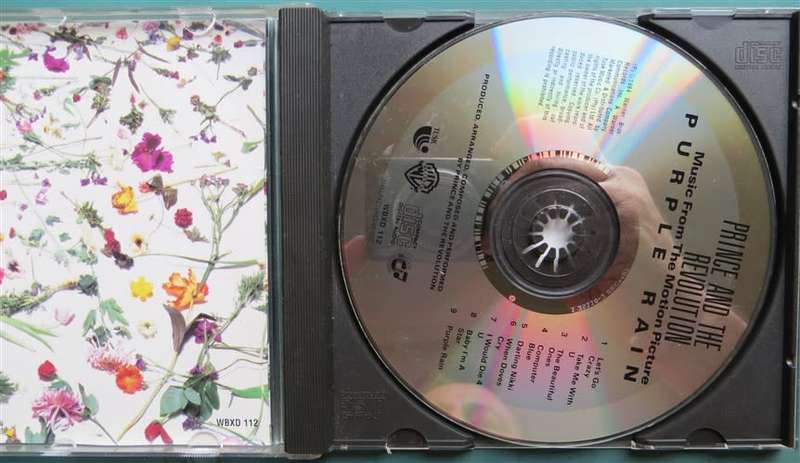 Vintage Purple Rain - Prince and the Revolution CD - Plays Great