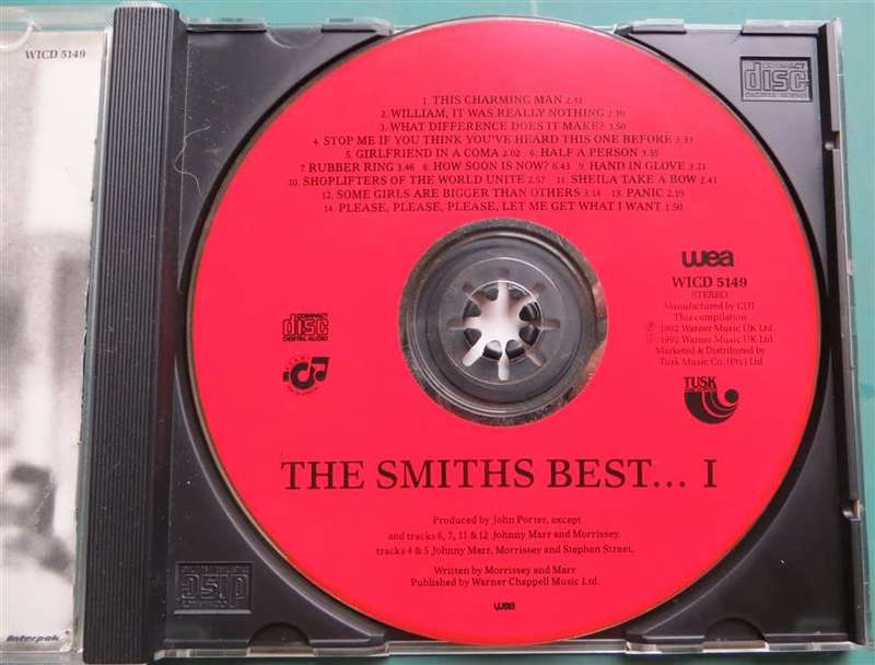 The Smiths Best...... CD - Plays Great