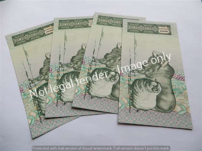 4 x Stals 1st Issue Consecutive R10 Notes - 1 Bid for All