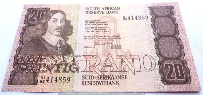 GPC De Kock R20 Note 2nd Issue D165 414859