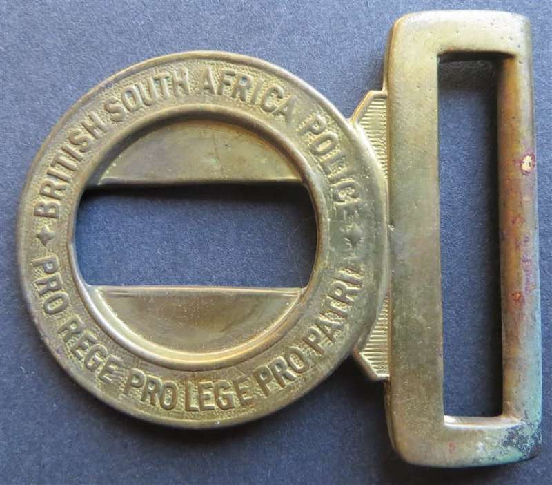 Rhodesia British South Africa Police BSAP Belt Buckle