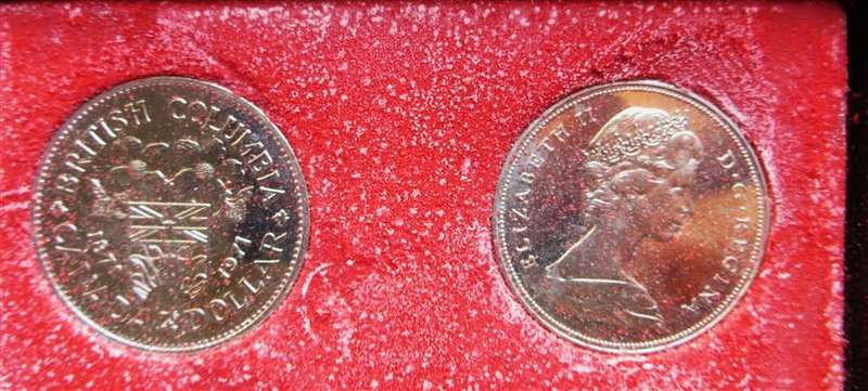 1971 Canada Proof Set - perspex capsule damage - in folder