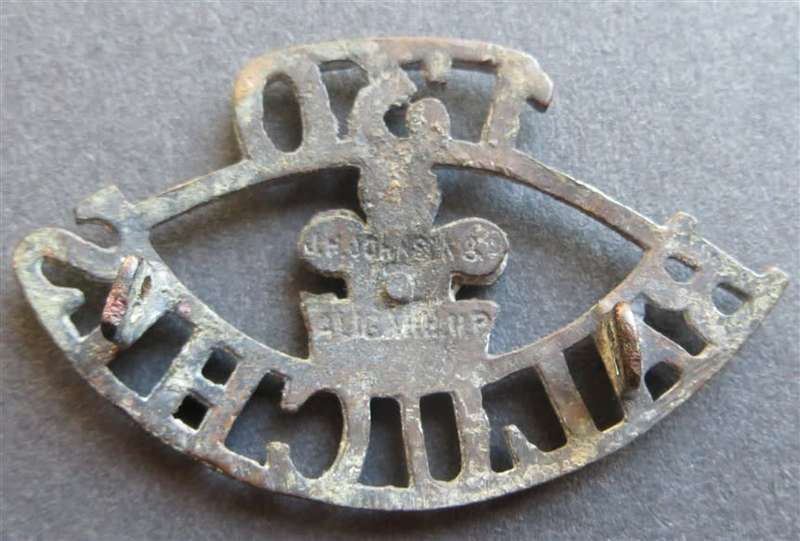 130 Beluchis WW1 Indian Regiment Shoulder Title