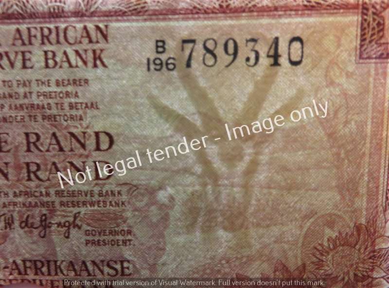 3 x TW de Jongh 2nd & 3rd issue R1 Notes - 1 Bid