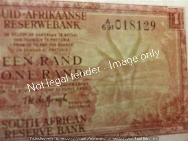 2 x TW de Jongh Consecutive No. A691 R1 Notes - 1 Bid