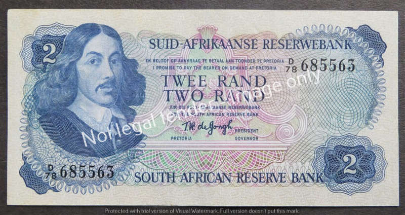 TW De Jongh D78 685563 R2 Note 2nd Issue