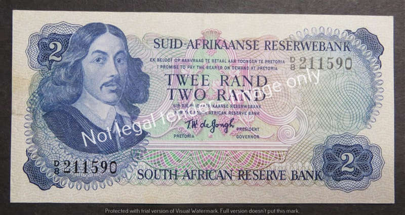 TW De Jongh D8 211590 R2 Note 2nd Issue