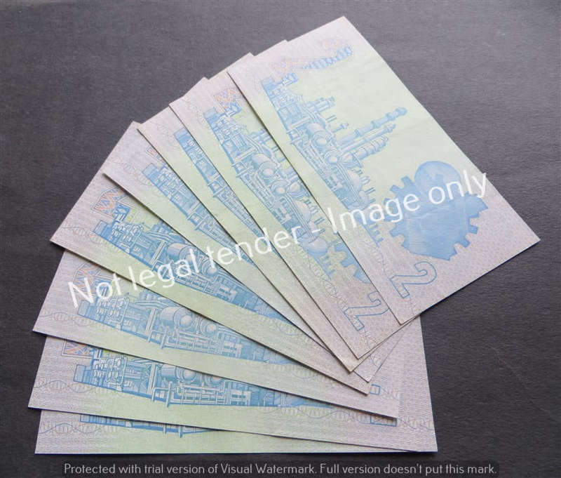 8 x TW De Jongh R2 notes 4th Issue