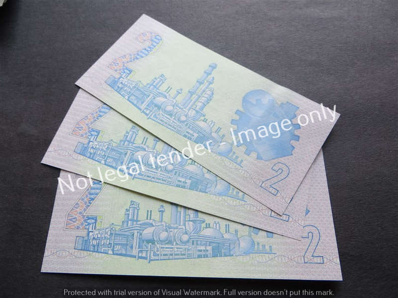 3 x TW De Jongh Cons. No. 4th Issue R2 notes