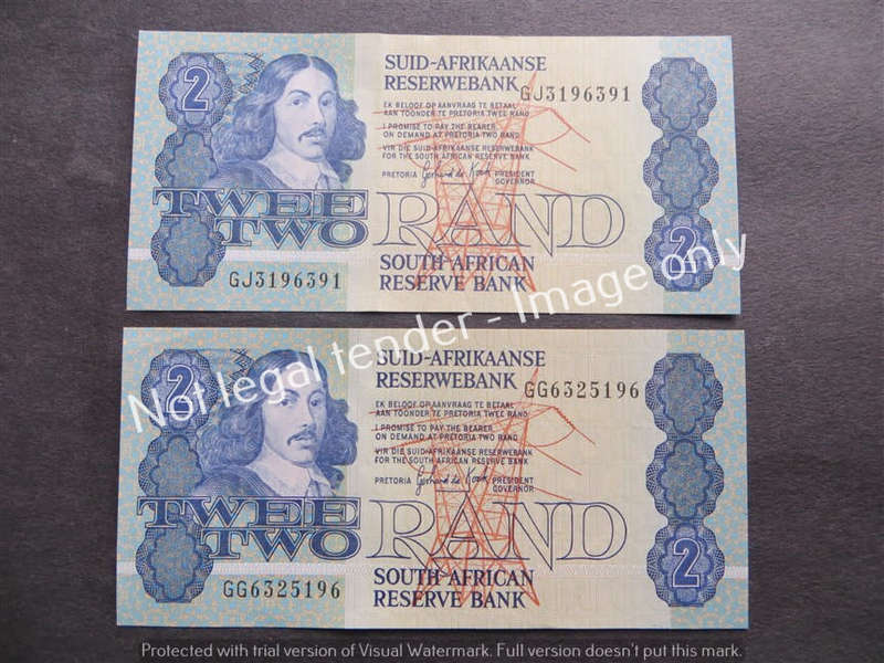 2 x GPC De Kock GJ + GG R2 notes
