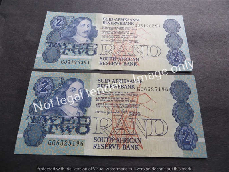 2 x GPC De Kock GJ + GG R2 notes