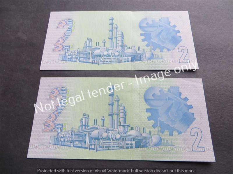 2 x GPC De Kock GJ + GG R2 notes