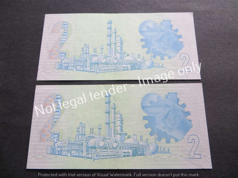 2 x TW De Jongh A88 Cons. No. R2 notes
