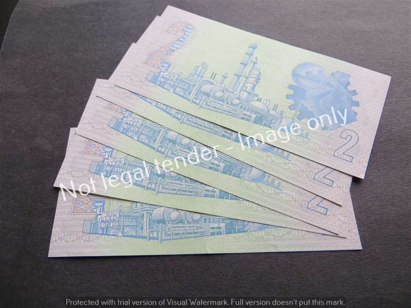 5 x TW De Jongh Cons. No. 4th Issue R2 notes