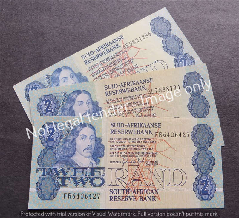 3 x GPC De Kock R2 notes