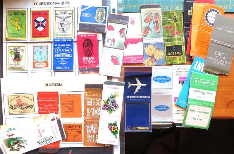 Vintage Matchbox labels & covers Collection