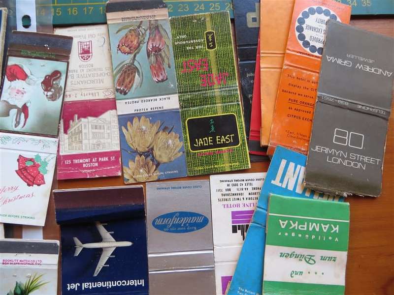 Vintage Matchbox labels & covers Collection