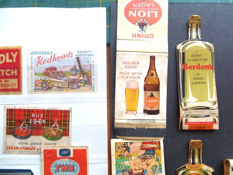 Vintage Matchbox labels & covers Collection