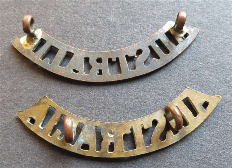 2 x Australian Army / Corps Shoulder Titles