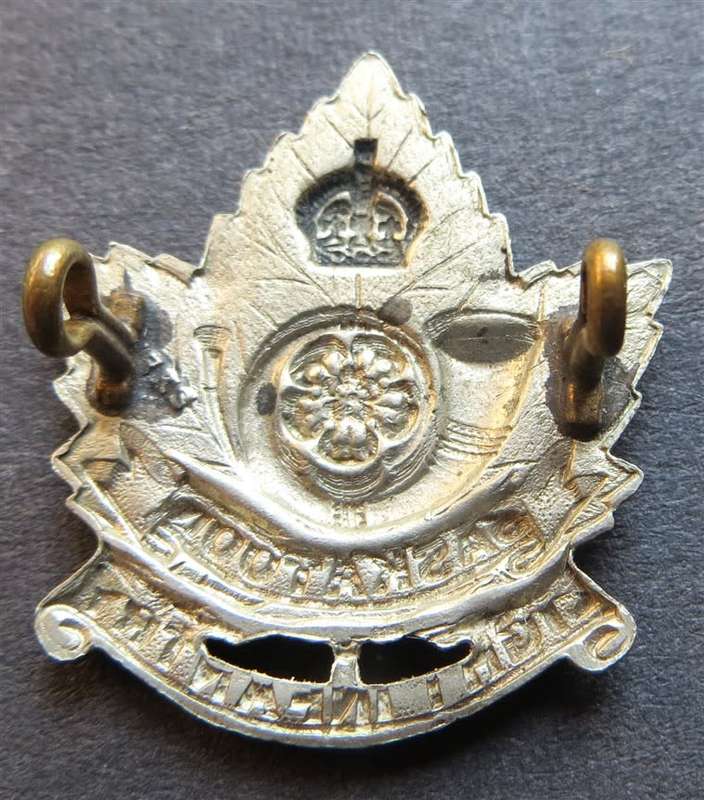 Saskatoon Light Infantry Shoulder Badge