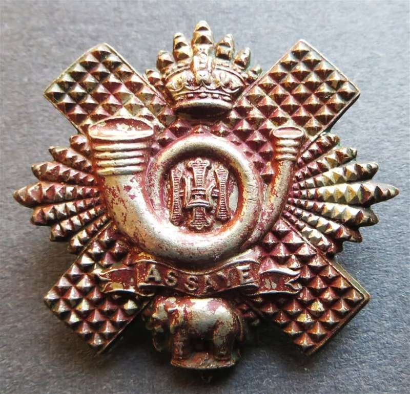 English Highland regiment Cap Badge