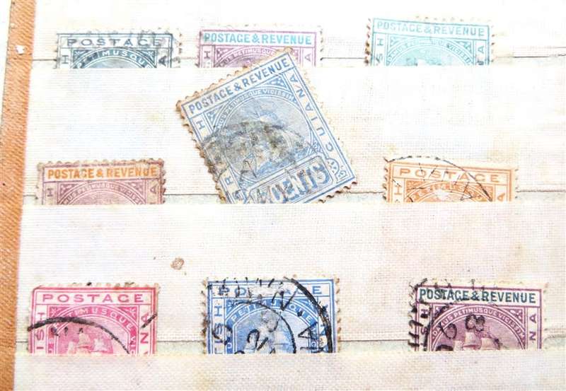Small Pocket Album with Older World Stamps