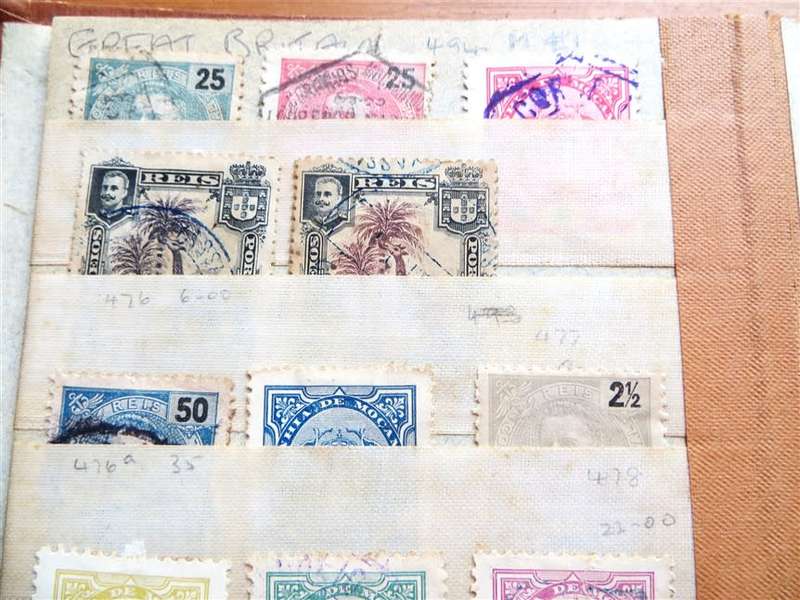 Small Pocket Album with Older World Stamps