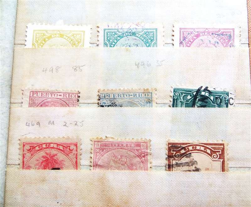 Small Pocket Album with Older World Stamps